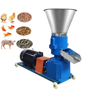 Feeds pelletizing machine Cats dogs horses cattle sheep chickens ducks geese animal feed making machine