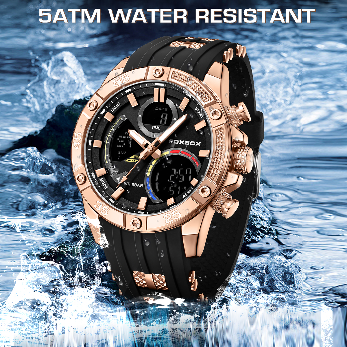 Mens FOXBOX FB0005 Mechanical Watch - Luxury & Creativity