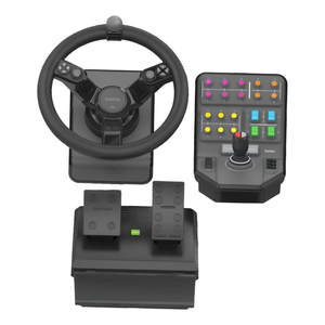 Volant et pédalier simulateur de conduite G SERIES Farming Simulator Controller Noir 945 000062 - Product Image 3