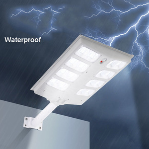 600W 800W 1000WLEDソーラー街路灯モーションセンサー格納式ポール付き屋外ガーデンセキュリティランプ - Product Image 6