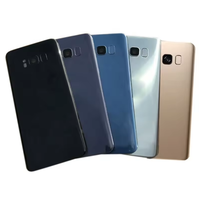 Para Samsung Galaxy S7 S8 S9 S10 S10 Plus, cubierta trasera de cristal para batería, carcasa de puerta trasera para Samsung S7 S8 S9 S10, cristal trasero