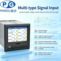 Enregistreur sans papier de qualité industrielle Pangu VX6300 |   Entrée multi-canaux universelle pour la surveillance de la température, de la pression et du débit