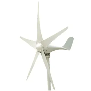 Wind Turbine Big Horizontal 200w Ce 3 Phase Permanent Magnet Alternator 3/5/6 Blades Wind Turbine Generator For Home Use