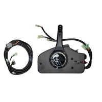Boîtier de commande à distance pour bateau, montage vertical supérieur, commandes à levier simple/double, boîtier de commande latéral pour moteur hors-bord Yamaha
