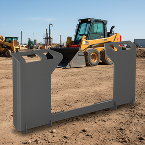 Plaque de montage universelle pour chargeuse compacte, largeur 45,7 pouces, acier robuste, fixation rapide, pour chargeuses compactes - Product Image 2