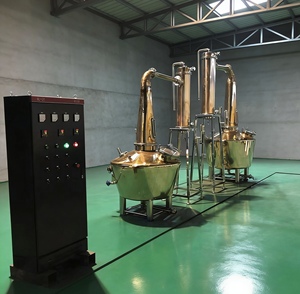 Sistema di Distillazione Whisky a Doppia Campana in Rame Rosso con Braccio Lungo, Distillatore di Alcol con Scatola di Controllo Temperatura in Acciaio Inossidabile - Product Image 4