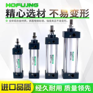 Composants pneumatiques Cylindre Anneau magnétique SC80/100/125/160-25-50-75-100-125-150-175 pour les industries agricoles Piston Neuf Occasion - Product Image 2