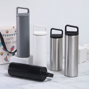 <b>Hot</b> Sales 600ML Stainless Steel Double Wall Vacuum <b>Flask</b> Water Bottle Customized Logo Sports Insulated Thermal Portable - Product Image 2