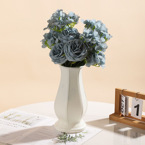 Bắc Âu Phong Cách Hiện Đại Thủ công mỹ nghệ nhựa Vase & Pot <span class=keywords><strong>Tray</strong></span> với lỗ thoát nước công suất lớn cho khô/ướt hoa hiển thị vườn trang trí nội thất - Product Image 3