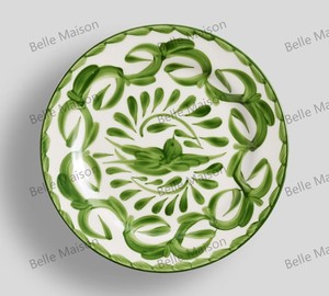 ชุดจานอาหารค่ำพอร์ซเลนลายเพ้นท์มือสุดหรู EHG ดีไซน์เรียบง่ายเป็นมิตรกับสิ่งแวดล้อม ปลอดสารพิษ เหมาะสำหรับใช้ในบ้าน ร้านอาหาร และใช้ในชีวิตประจำวัน - Product Image 2