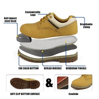 Bottes de combat en cuir imperméables pour forces spéciales, best-seller - Chaussures de sécurité pour hommes