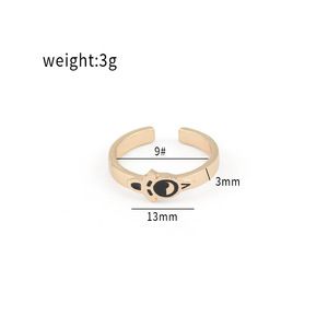 Haute qualité 3 conceptions alliage anneau <span class=keywords><strong>SPY</strong></span> <span class=keywords><strong>FAMILY</strong></span> anneau réglable plaqué or Vintage mode bijoux accessoires - Product Image 3