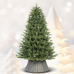 Pure PE Artificial Christmas <b>Tree</b> Interior Decoration Living Room Room Outdoor Eco-Friendly Decoration (Excluding Fence) - Product Image 1