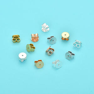 925 Sterling Silver <b>Earring</b> <b>Backs</b> Replacement Secure Ear <b>Locking</b> for Stud <b>Earrings</b> Ear Nut for Posts - Product Image 2
