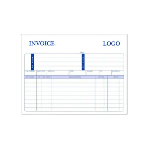 Thương mại đặt hàng bán hàng hóa đơn Mẫu cuốn sách hóa đơn của vận đơn in ấn cho doanh nghiệp nhỏ