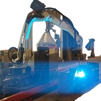 Nouvelle tête de robot de soudage intelligent Raintech à 6 axes avec PLC automatique, suivi de la soudure à l'arc immergé pour la construction industrielle légère et lourde
