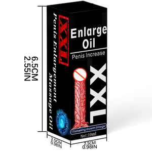 빅 Xxl 10ml 개인 오일 커플 섹스 어필 남성 외부 에센셜 에너지 오일 남성 파워 부스터 마사지 에센셜 오일 - Product Image 5