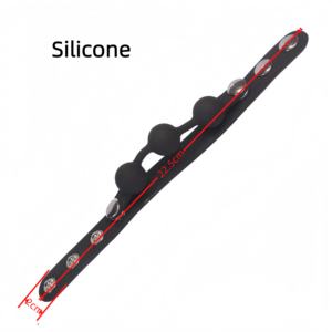 Anneaux de pénis en gel de silice de haute qualité pour hommes, jouets sexuels amusants pour hommes - Product Image 2