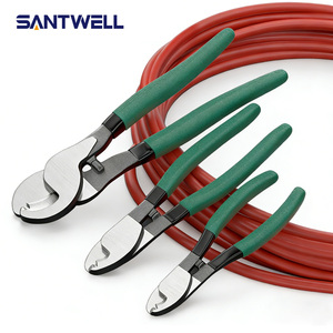 6/8/10 in Multifunctional Cable Cutter Manual Wire Stripping&Cutting <b>Pliers</b> Industrial Grade Electrician Tool with Sharp Blades - Product Image 4