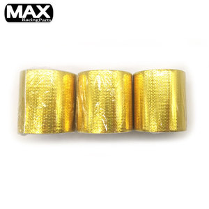 MAX Universal 10m Aislamiento reflectante Heat Shield Wrap Tape para coche Turbo Tubo de admisión Motor Gold Sliver-Nueva condición - Product Image 3