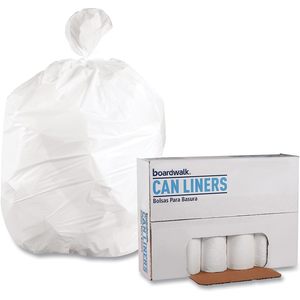Bolsas para Basura Boardwalk 4046EXH, Capacidad de 40-45 Galones, 40 x 46.6mil, Plástico Blanco, 25 Bolsas/Rollo, 4 Rollos/Caja - Product Image 4