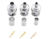 Kit de connecteurs BNC-J59Y coaxiaux RF N BMA TNC UHF Fiche de montage pour applications RF/UHF
