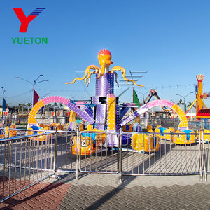 Manège rotatif poulpe pour parc d'attractions, jeu de carnaval, <span class=keywords><strong>thème</strong></span> de Noël, divertissement pour adultes, équipement de <span class=keywords><strong>fête</strong></span> <span class=keywords><strong>foraine</strong></span> en plein air - Product Image 4