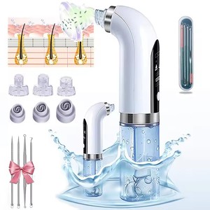 Appareil de nettoyage des pores et extracteur de points noirs par aspiration pour le visage et le nez, avec fonction eau, vente en gros - Product Image 1