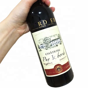 Autocollant pour vin rouge sur mesure - Product Image 2