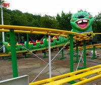 Manèges à poulies, Manèges Caterpillar, Train sur rail de parc d'attractions, Mini-montagnes russes pour enfants