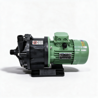 Pompe à circulation d'eau K AMX-221FEARV-B ETFE+CF 1 pouce, pompe magnétique pour liquides acides, résistante aux produits chimiques pour l'industrie de l'électrodéposition