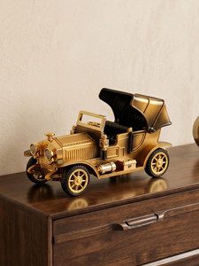<span class=keywords><strong>Boîte</strong></span> <span class=keywords><strong>à</strong></span> <span class=keywords><strong>musique</strong></span> rétro nostalgique en forme de voiture vintage, en ABS, modèle de voiture de style américain, ensemble cadeau décoratif pour anniversaire de garçons - Product Image 5