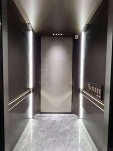 Ascenseur de style moderne pour passagers de 1000 kg avec machine de traction sans engrenages à entraînement AC pour usage en centre commercial de 10 étages - Product Image 3