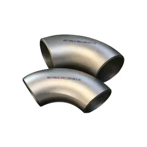 Double Phase Steel ElbowASME B16.9 ASTM A234 Wpb Pipe Fitting 90deg/45 Deg Sr/Lr DN32 Stainless Steel Elbow