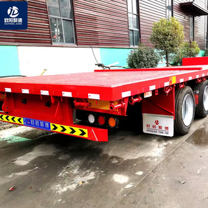 Semirimorchi per il trasporto di Container a pianale 20FT & 40HQ di alta qualità - Product Image 4
