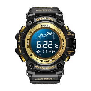 Reloj Deportivo SMAEL 8082 para Hombre, Nuevo, Resistente al Agua, Cronógrafo Digital LED, Reloj Electrónico con Alarma, Estilo Deportivo Colorido y Luminoso - Product Image 3