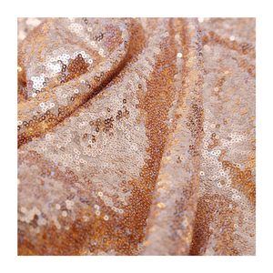 Ingrosso Nuovo Arrivo Professionale di Natale Decorazione del Soggiorno Glitter Tessuto Sfondo 2x8ft Oro Rosa Tenda di paillettes - Product Image 3