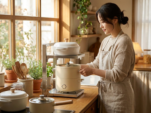 헤비 듀티 주방 캐비닛 정리대(냄비 및 프라이팬용), 싱크대 하부용 금속 조리기구 보관 선반 - Product Image 3