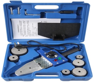 Tubomart התאמה אישית מכונת ריתוך 1000w 1500w 20 מ "מ 63 מ" מ תבנית pp צינור הולם חם ריתוך כלי התקנה פשוטים - Product Image 4