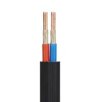 Câble d'alimentation en cuivre gainé de PVC isolé de PVC 2x10mm 2x16mm 3x35mm Câble électrique basse tension