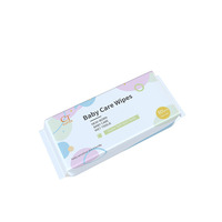 Serviettes humides de type remorquage personnalisées jetables eau bambou lingettes douces pour bébé lingettes humides sèches biologiques biodégradables pour bébé