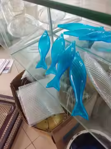 Hot Bán Pha Lê Thủy Tinh Cá Vàng Động Vật Thủ Công Hiện Đại Trang Trí Nội Thất Phụ Kiện Pha Lê Cá - Product Image 3