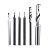Fresa de Carburo Sólido CNC de Una Filo para Corte de Panel Compuesto de Aluminio (ACP) y Fabricación de Señalización Publicitaria