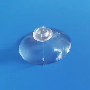 Long San PVC transparente 30mm cabeça de cogumelo ventosa Toy ventosas Vidro transparente pequena ventosa 30A
