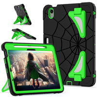 Coque de protection universelle en silicone pour iPad Air 11 2024 2025 2026 avec béquille pliable et support pour stylet