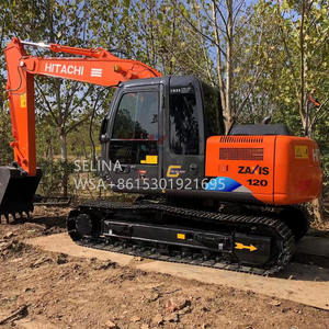 Japon 12 tonnes pas cher bas prix Excellent 90% nouvelle pelle sur chenilles 2022 machine haute qualité excavatrices d'occasion hitachi zx120 - Product Image 1