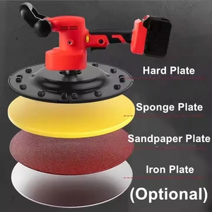 <span class=keywords><strong>Ponceuse</strong></span> murale électrique à batterie pour le polissage du ciment, du mortier et du plâtre - Product Image 4