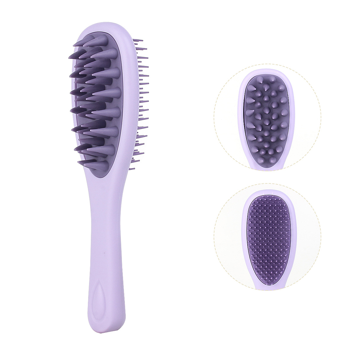 Purple handle purple+purple teeth