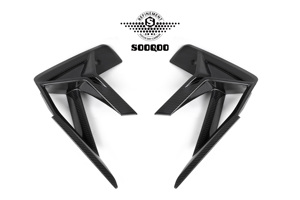 SOOQOO F97 LCI F98 LCI Aération latérale avant en fibre de carbone préimprégnée pour BMW X3M X4M 2021+ - Product Image 6