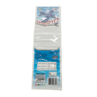 Conception de jouet d'avion de sac en plastique imprimé transparent d'approvisionnement d'usine pour l'emballage de cachetage de jouet d'enfants pour l'utilisation d'achats de cadeau